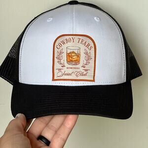 Cowboy Tears Trucker Hat NEW